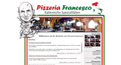 Desktop Screenshot of pizzeria-francesco.at